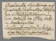 L 01634
<br/>
Label met opschrift
<br/>
<em>Escher von der Linth, Johannes Conrad (1767-1823)</em>